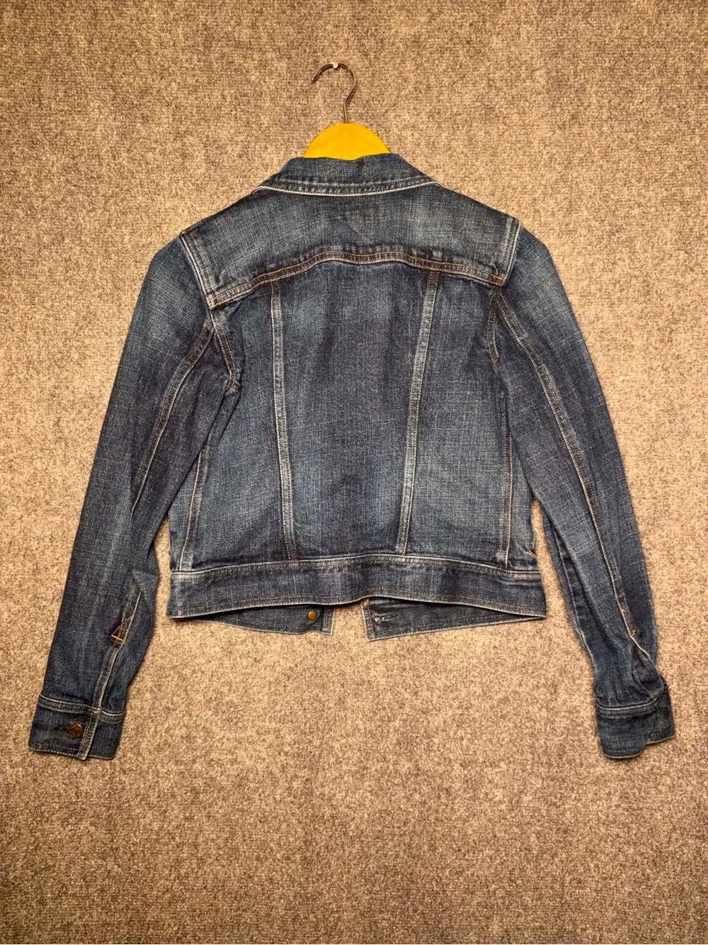 Ralph Lauren Indigo Denim Jacket with Contrast Stitching - Picture 3 of 4